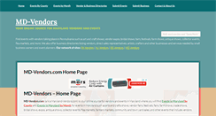 Desktop Screenshot of md-vendors.com